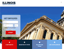 Tablet Screenshot of ilsenatedems.org